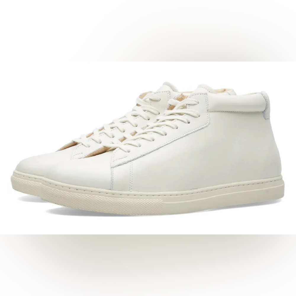 Zespa ZSP5B Sneaker in White Nappa Leather size EU 39